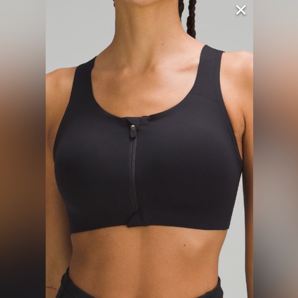 NWT Lululemon Elite Front Zip Bra High Support